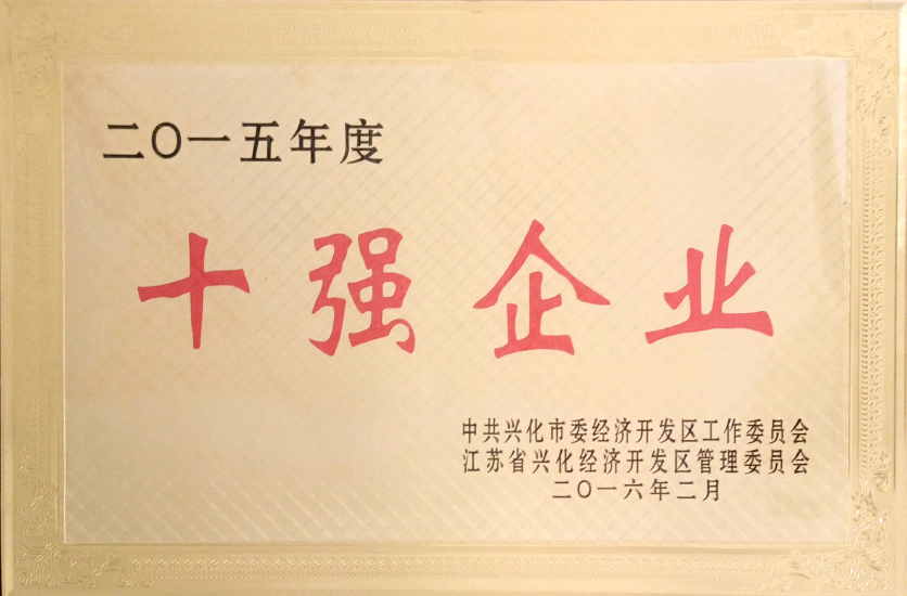 十強企業(yè)