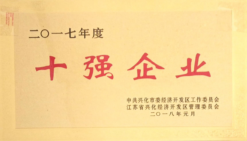 十強企業(yè)